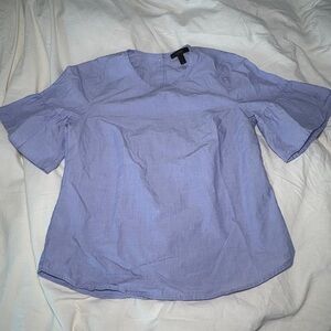 J. Crew Light Purple/blue Blouse